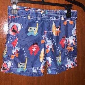 Baby gap 18-24 month monster swim trunks